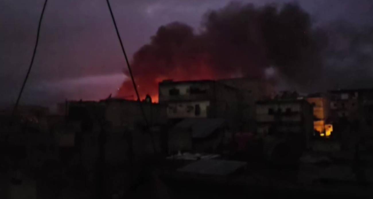 HALEP'TE TERÖR ÖRGÜTÜ SDG'YE AİT MÜHİMMAT DEPOSU İMHA EDİLDİ 