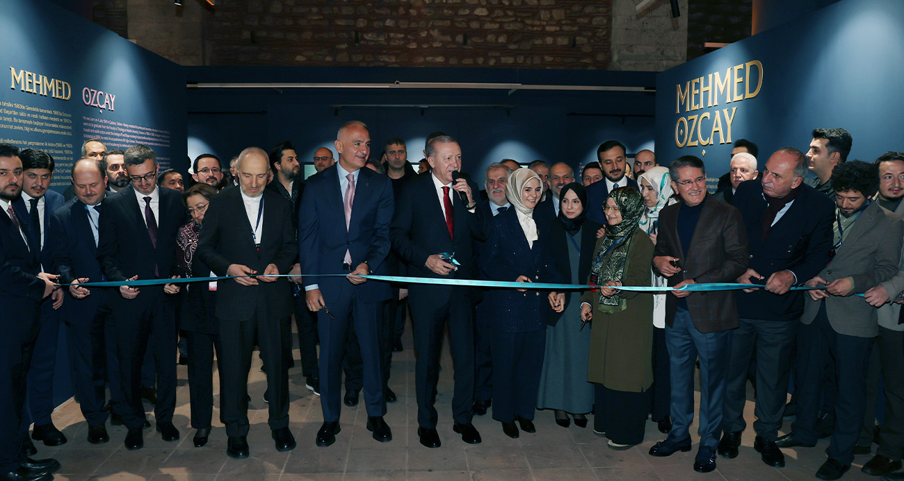 CUMHURBAŞKANI ERDOĞAN, HANE İSLAM ESERLERİ SERGİSİ’NİN AÇILIŞINI YAPTI 