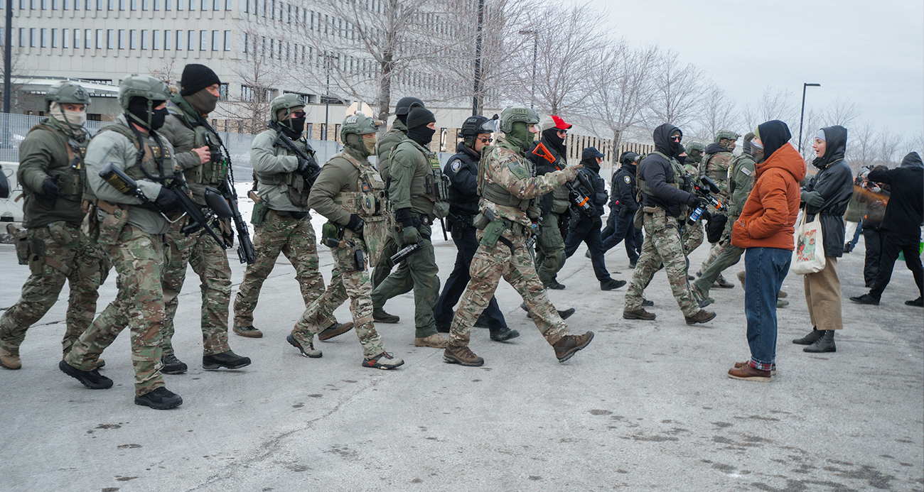 ABD HÜKÜMETİNDEN MİNNEAPOLİS’E EK GÜVENLİK GÜCÜ 