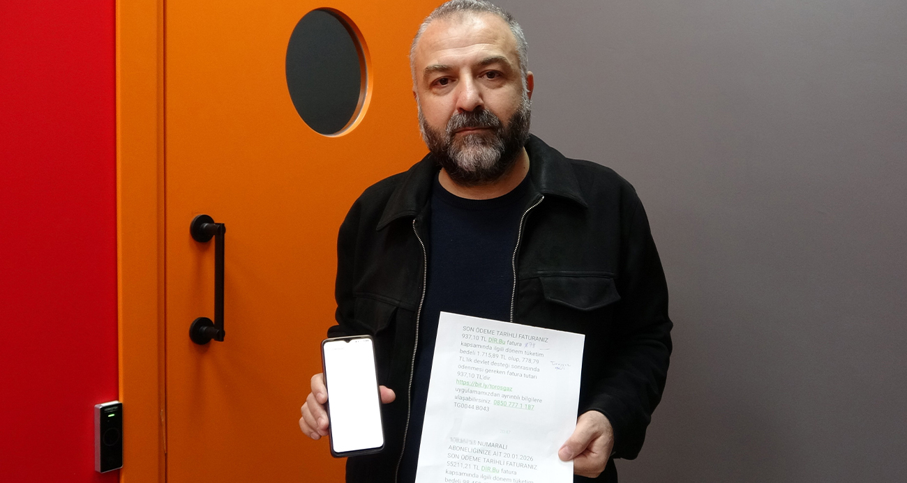 TOROSGAZ’DAN 150 METREKARELİK EVE 98 BİN LİRALIK DOĞALGAZ FATURASI 