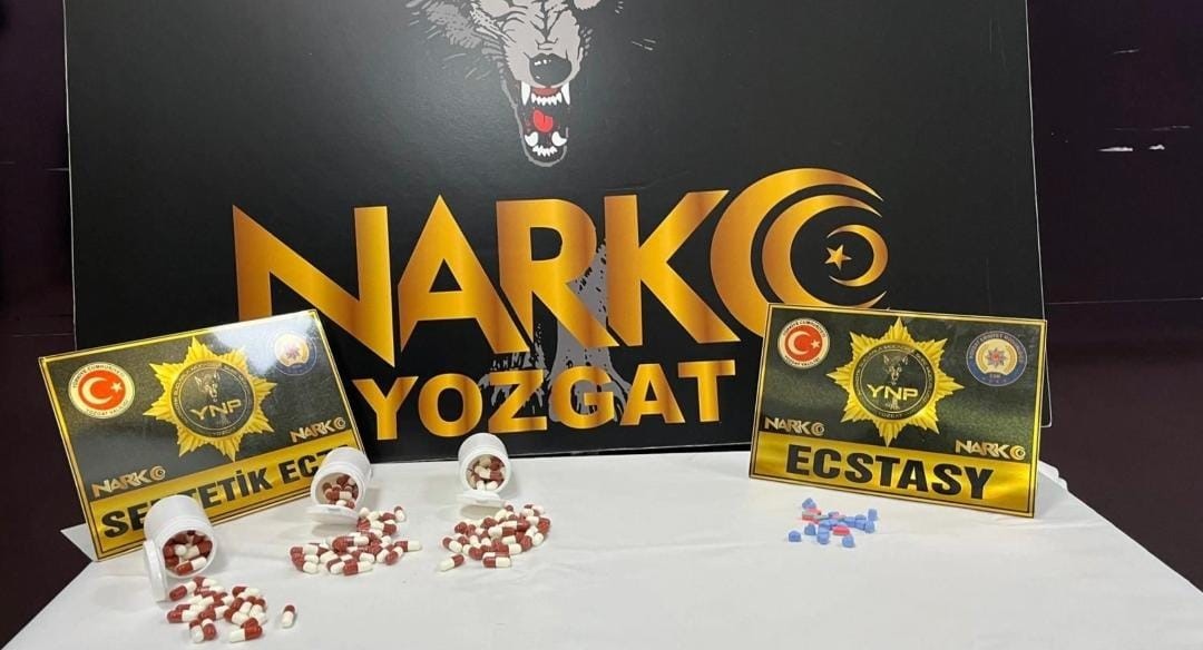 YOZGAT’TA 192 ADET UYUŞTURUCU HAP ELE GEÇİRİLDİ