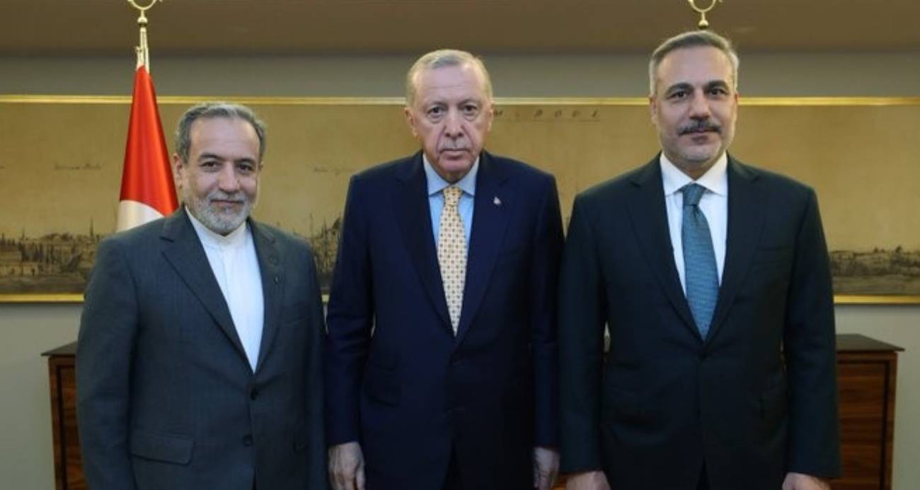 CUMHURBAŞKANI ERDOĞAN, İRAN DIŞİŞLERİ BAKANI ERAKÇİ’Yİ KABUL ETTİ