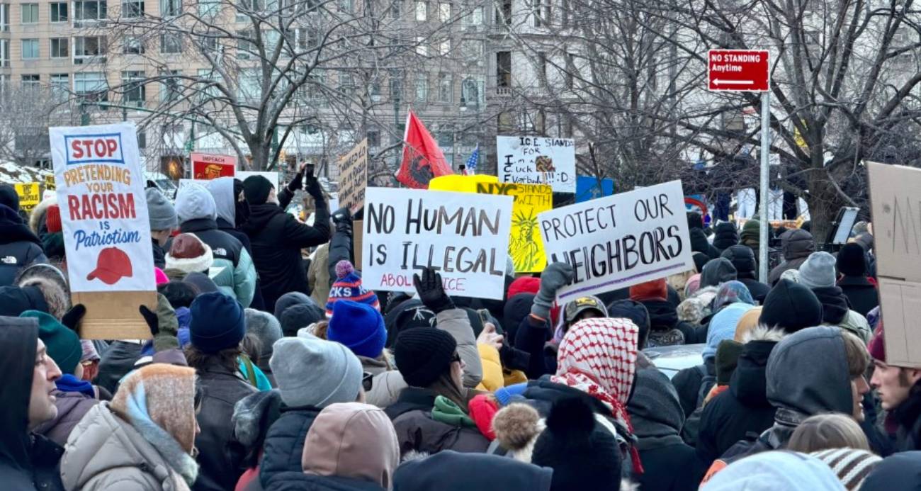 ABD GENELİNDE TRUMP YÖNETİMİNE KARŞI "ULUSAL KAPANMA" PROTESTOLARI