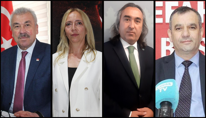 CHP, GP VE YRP İL BAŞKANLARI NUSAIB'DEKİ BAYRAK SALDIRISINI KINADI