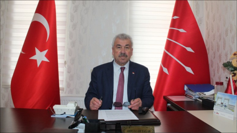 CHP İL BAŞKANI YAŞAR :TÜRKİYEYİ YENİDEN NORMALLEŞTİRECEĞİZ