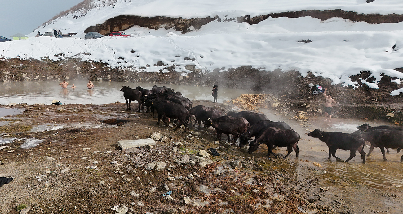 EKSİ 25 DERECEDE KAPLICA KEYFİ