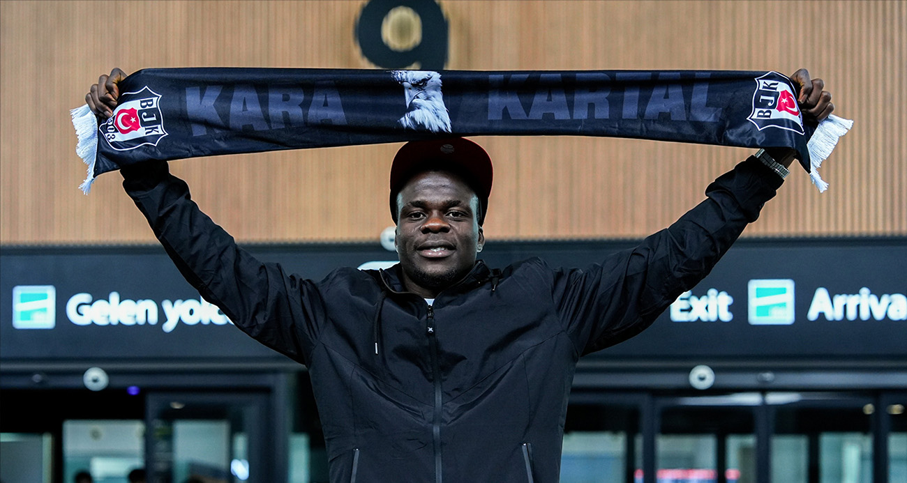 BEŞİKTAŞ’IN ANLAŞMAYA VARDIĞI JUNİOR OLAİTAN, İSTANBUL’A GELDİ 