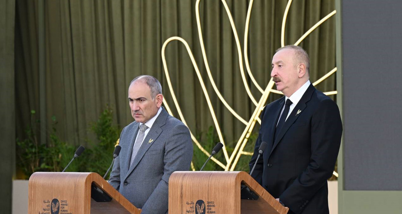 ALİYEV VE PAŞİNYAN’A ABU DABİ’DE &QUOT;2026 ZAYED İNSAN KARDEŞLİĞİ ÖDÜLÜ&QUOT; 