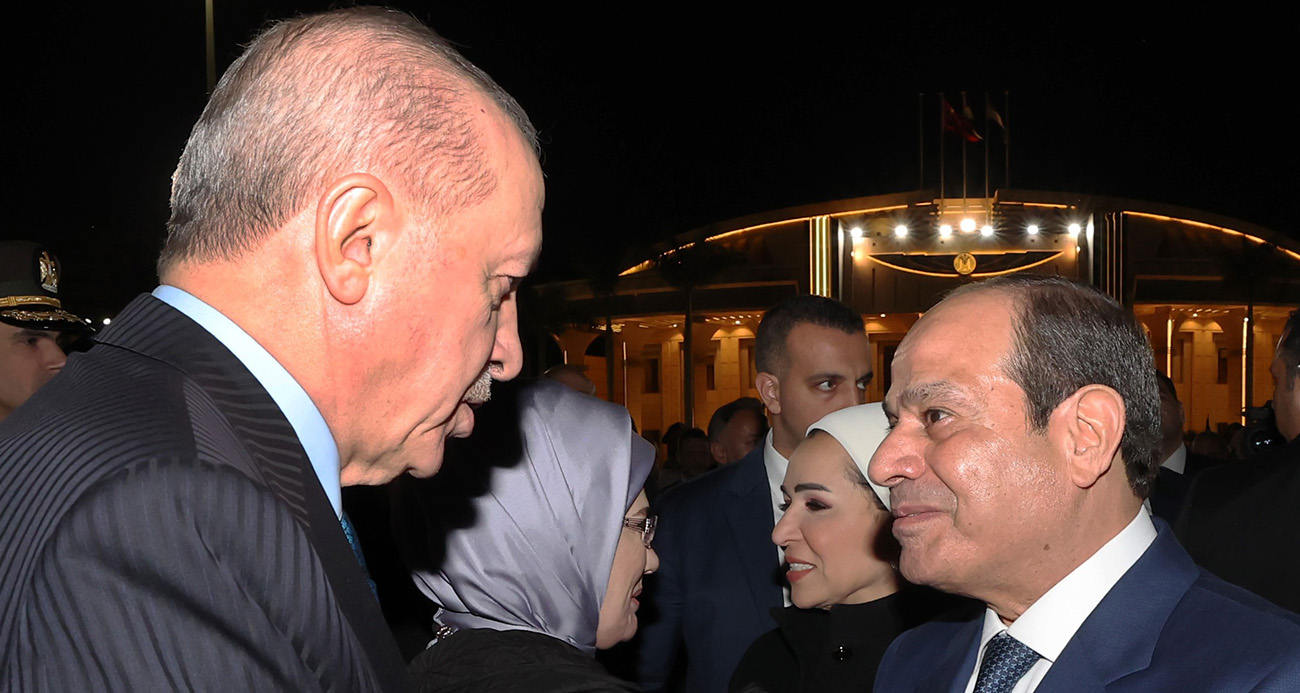 CUMHURBAŞKANI ERDOĞAN, MISIR’DAKİ TEMASLARINI TAMAMLADI 