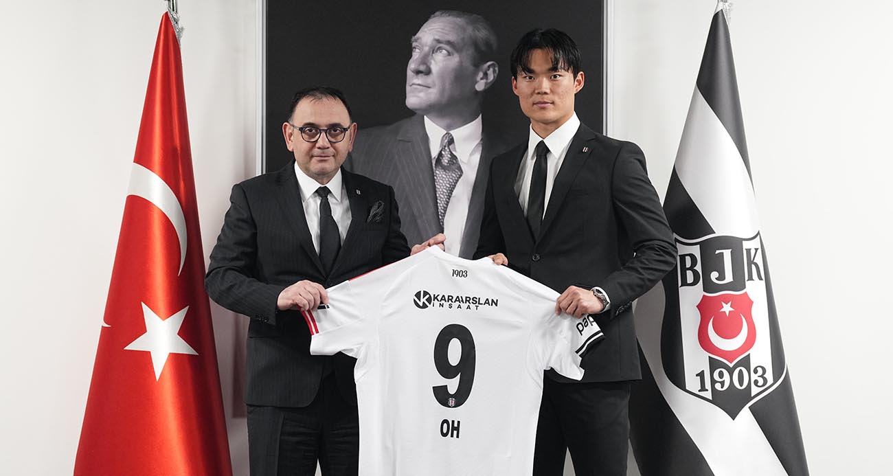 HYEON-GYU OH, BEŞİKTAŞ’IN İLK GÜNEY KORELİ FUTBOLCUSU OLDU 