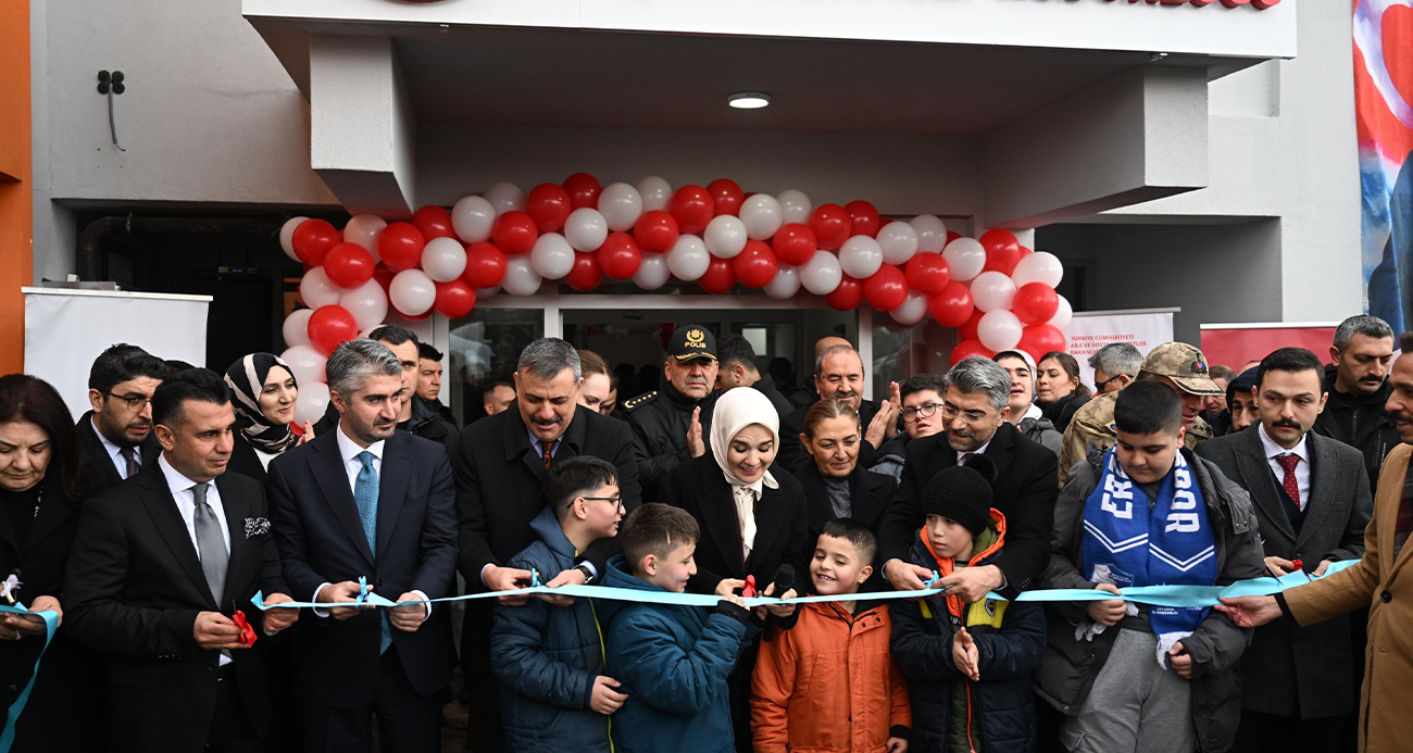 BAKAN GÖKTAŞ, ERZURUM’DA ENGELLİ AKTİF YAŞAM MERKEZİ’NİN AÇILIŞINI YAPTI 
