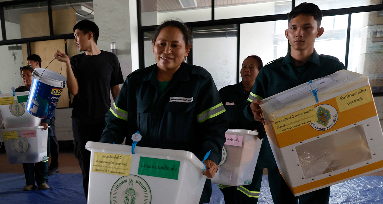 TAYLAND’DA YAKLAŞIK 53 MİLYON SEÇMEN KRİTİK SEÇİM İÇİN SANDIK BAŞINA GİDECEK 