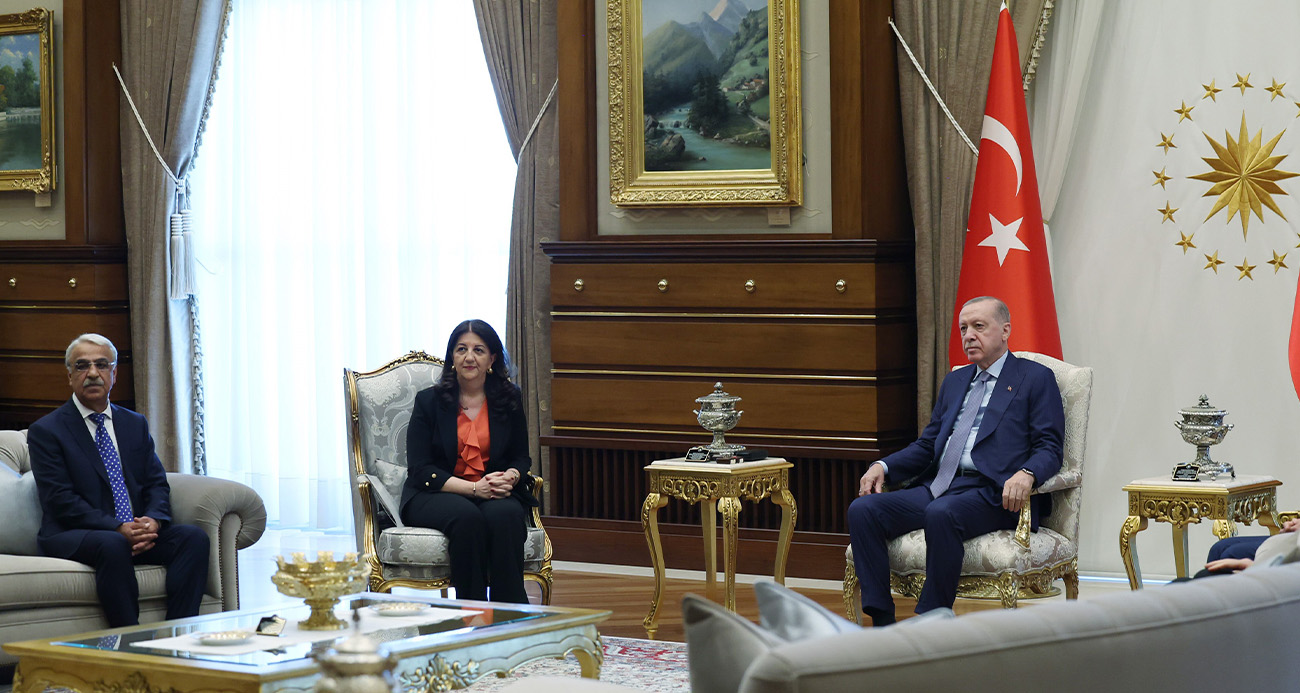 CUMHURBAŞKANI ERDOĞAN, DEM PARTİ İMRALI HEYETİNİ KABUL EDECEK 