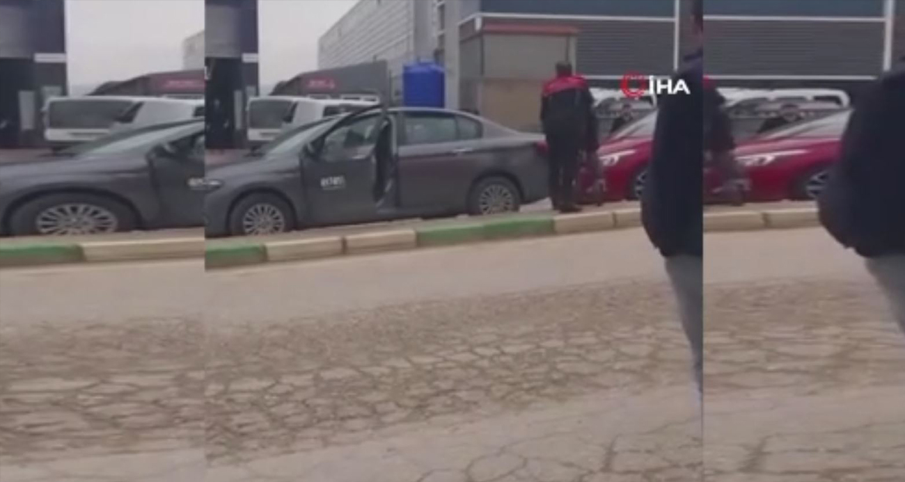 POLİS KOVALAMACASINDA FİLM GİBİ ANLAR: ŞÜPHELİ ARAÇ KAMYON ŞOFÖRÜNÜN HAMLESİYLE DURDURULDU 