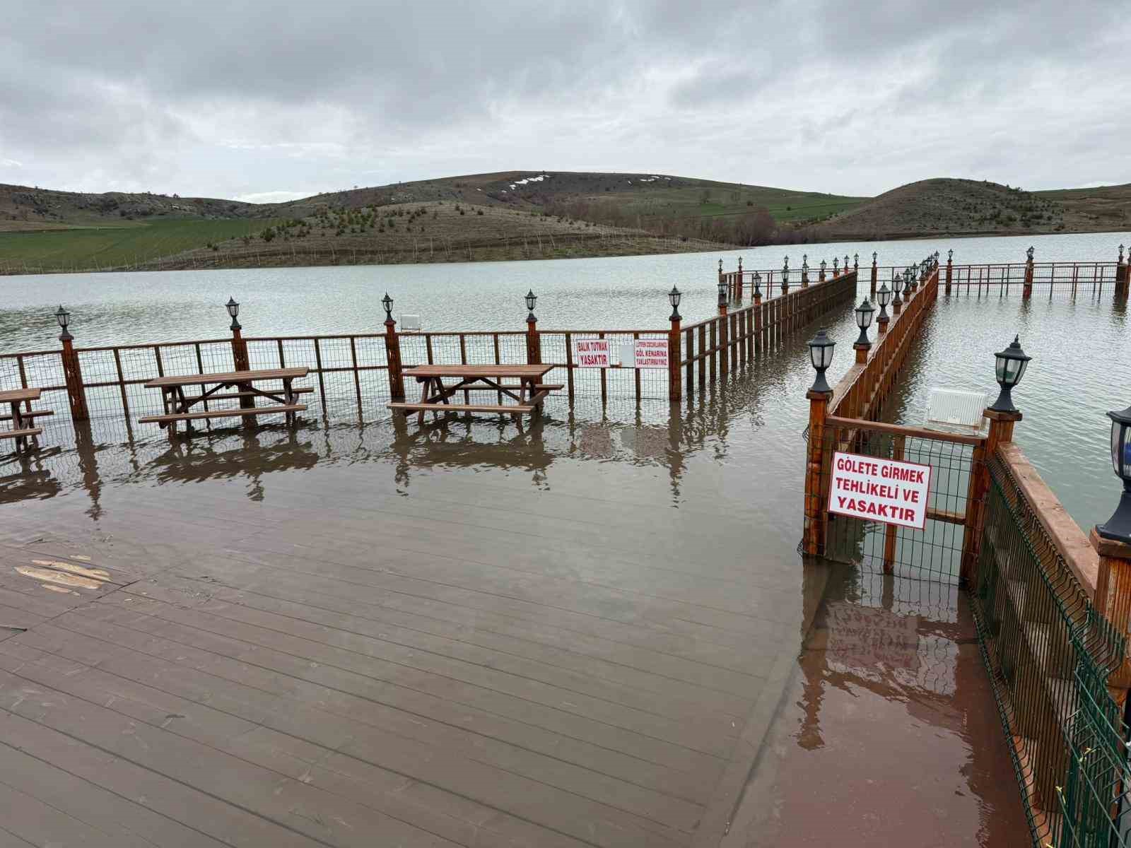 YOZGAT’TA YAĞAN KAR ERİDİ, GÖLETLERDE SU SEVİYESİ ARTTI 