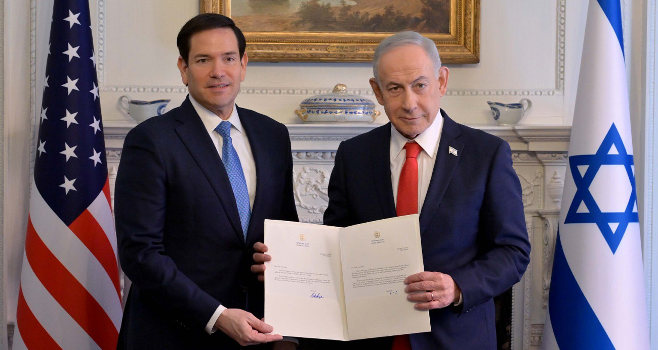 İSRAİL BAŞBAKANI NETANYAHU, GAZZE BARIŞ KURULU ÜYELİĞİ İÇİN İMZA ATTI 