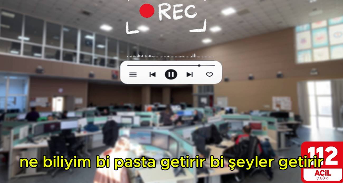 SEVGİLİLER GÜNÜNDE 112 ÇAĞRI MERKEZİNDEN PASTA İSTEDİ, 1882 TL CEZA YEDİ