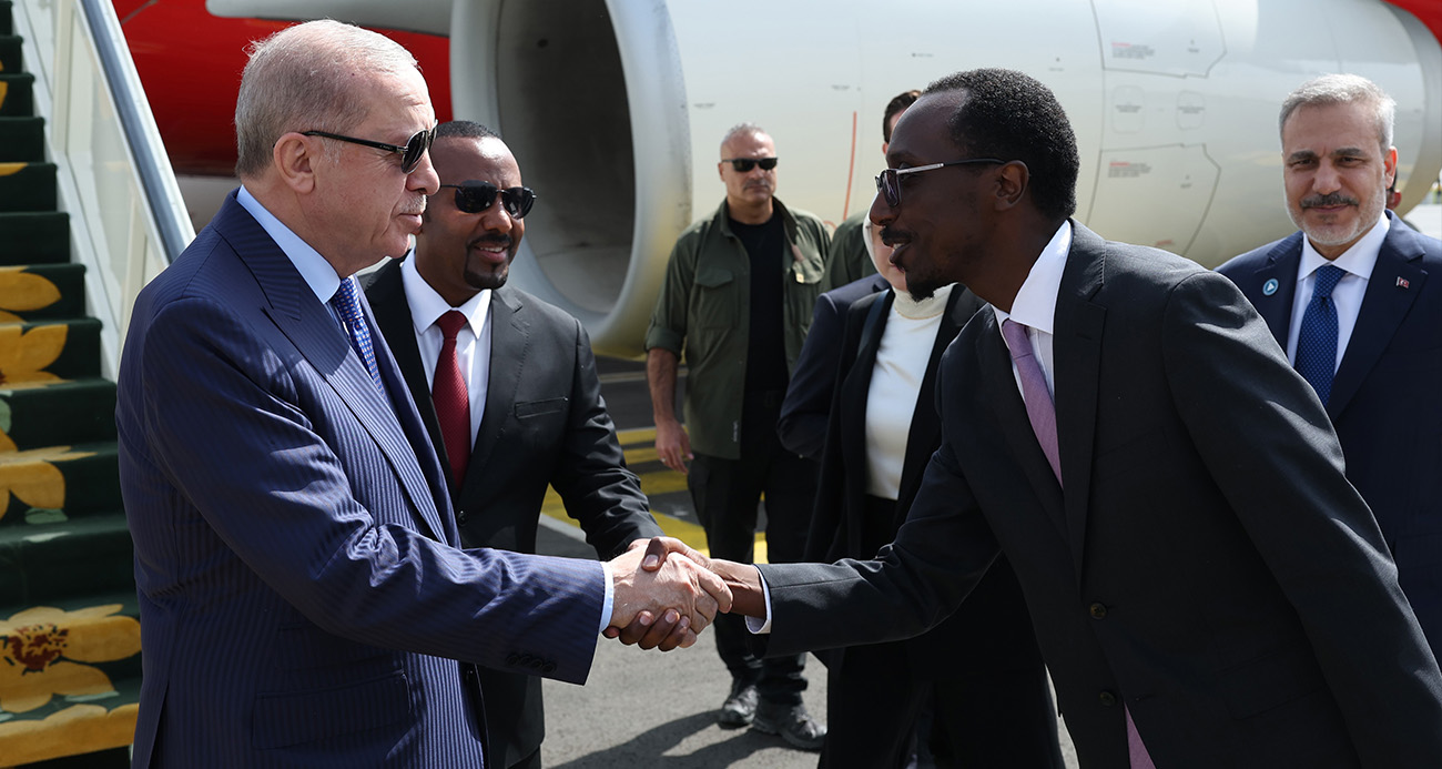 CUMHURBAŞKANI ERDOĞAN ETİYOPYA'DA 