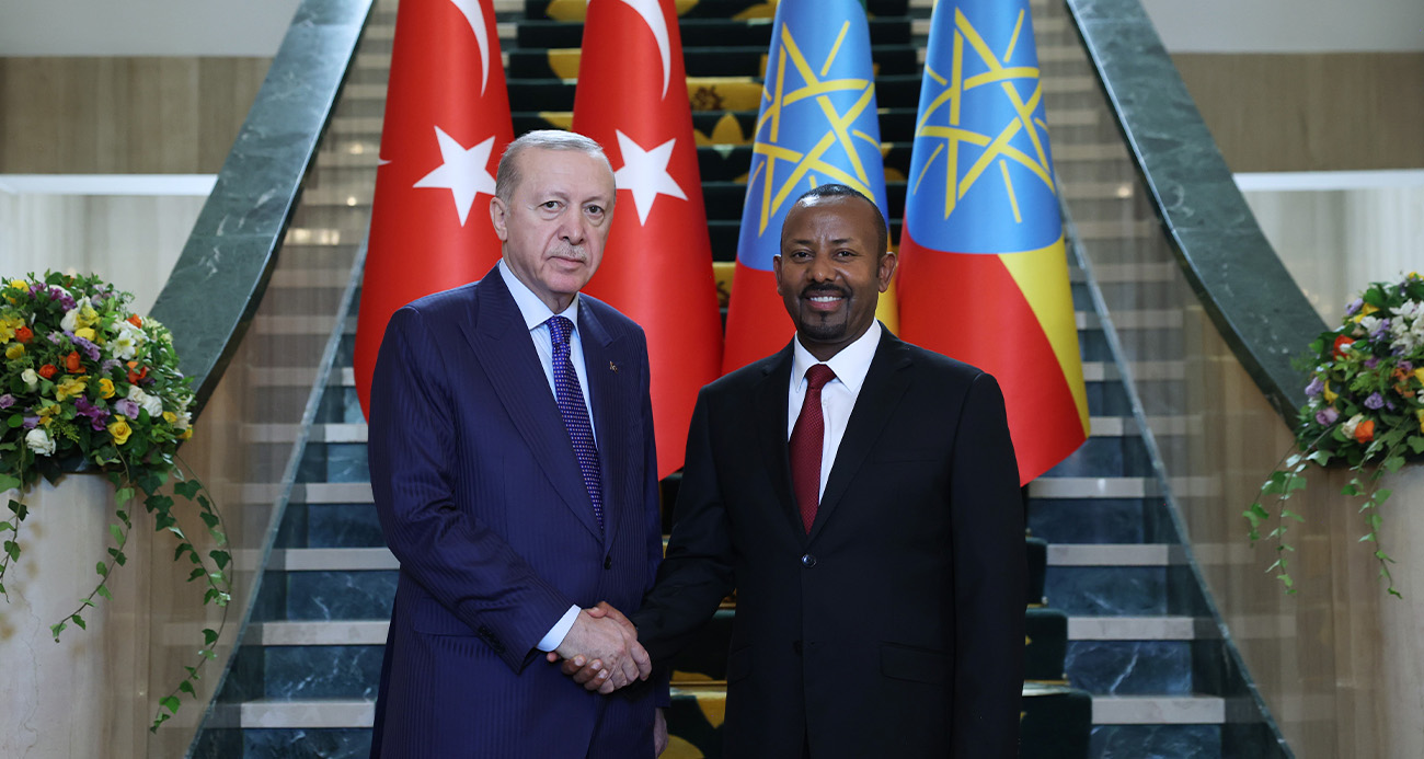TÜRKİYE İLE ETİYOPYA ARASINDA ANLAŞMALAR İMZALANDI 