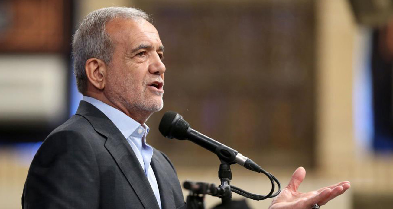 İRAN CUMHURBAŞKANI PEZEŞKİYAN: "SAVAŞMAK İSTEMİYORUZ"