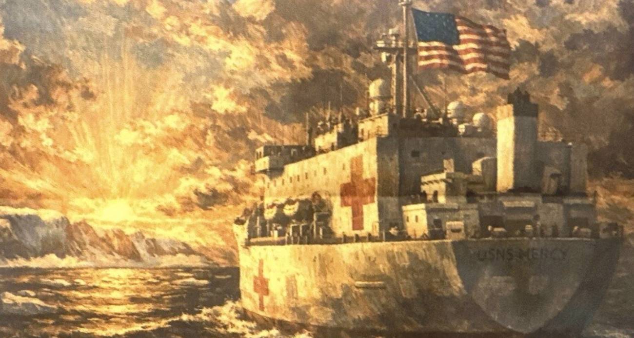 ABD'DEN GRÖNLAND'A HASTANE GEMİSİ 