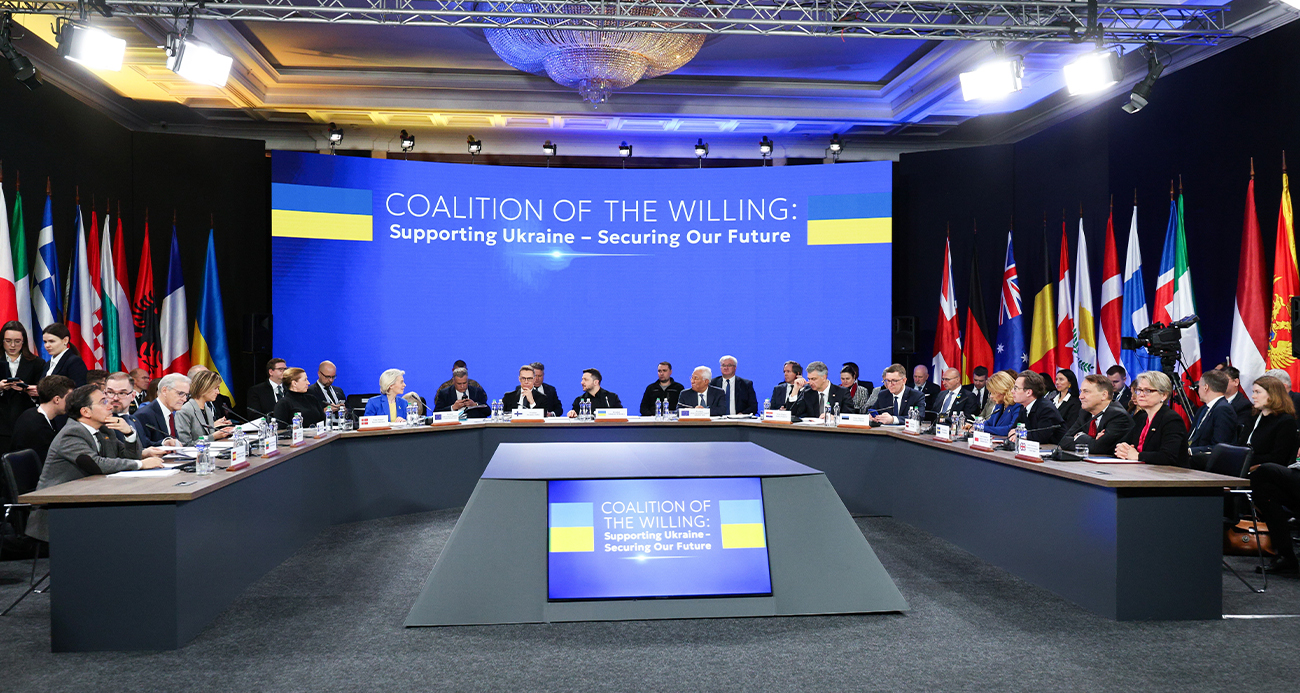 GÖNÜLLÜLER KOALİSYONU’NDAN UKRAYNA'YA DESTEK İÇİN ÇEVRİM İÇİ LİDERLER ZİRVESİ 