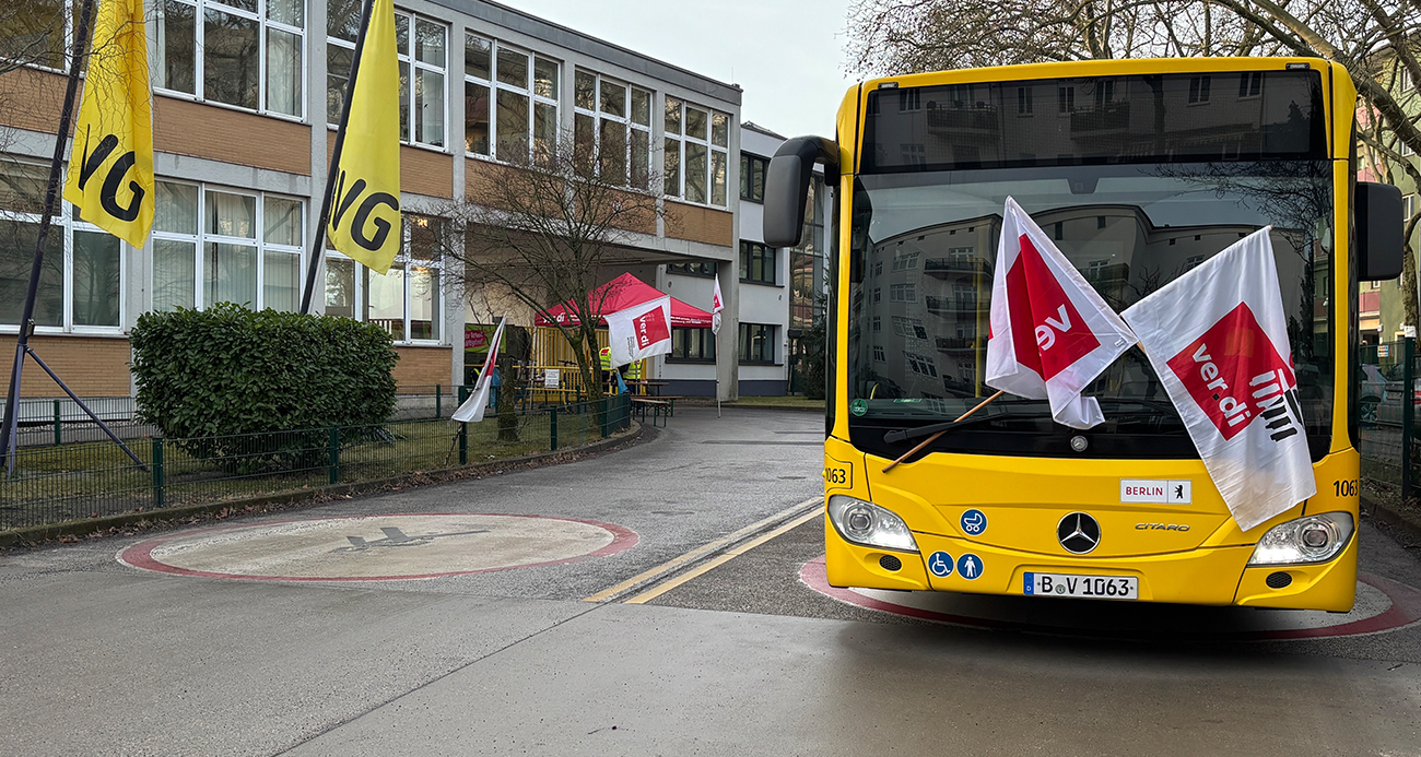 ALMANYA’DA TOPLU TAŞIMA ÇALIŞANLARININ 2 GÜNLÜK GREVİ BAŞLADI 