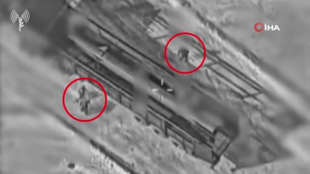 İSRAİL ORDUSU: &QUOT;İRAN’DA YÜZLERCE ASKERİ HEDEF HAVA SALDIRILARIYLA VURULDU&QUOT; 