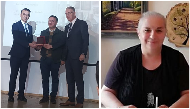 RESSAM SELMA BORA’YA ANKARA DEFTERDARLIĞINDAN 'DEĞER' ÖDÜLÜ