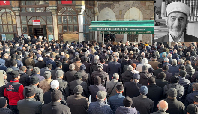 YOZGAT’IN ‘DEĞERLİ HAFIZI’  FAZLI HOCA EBEDİYETE UĞURLANDI