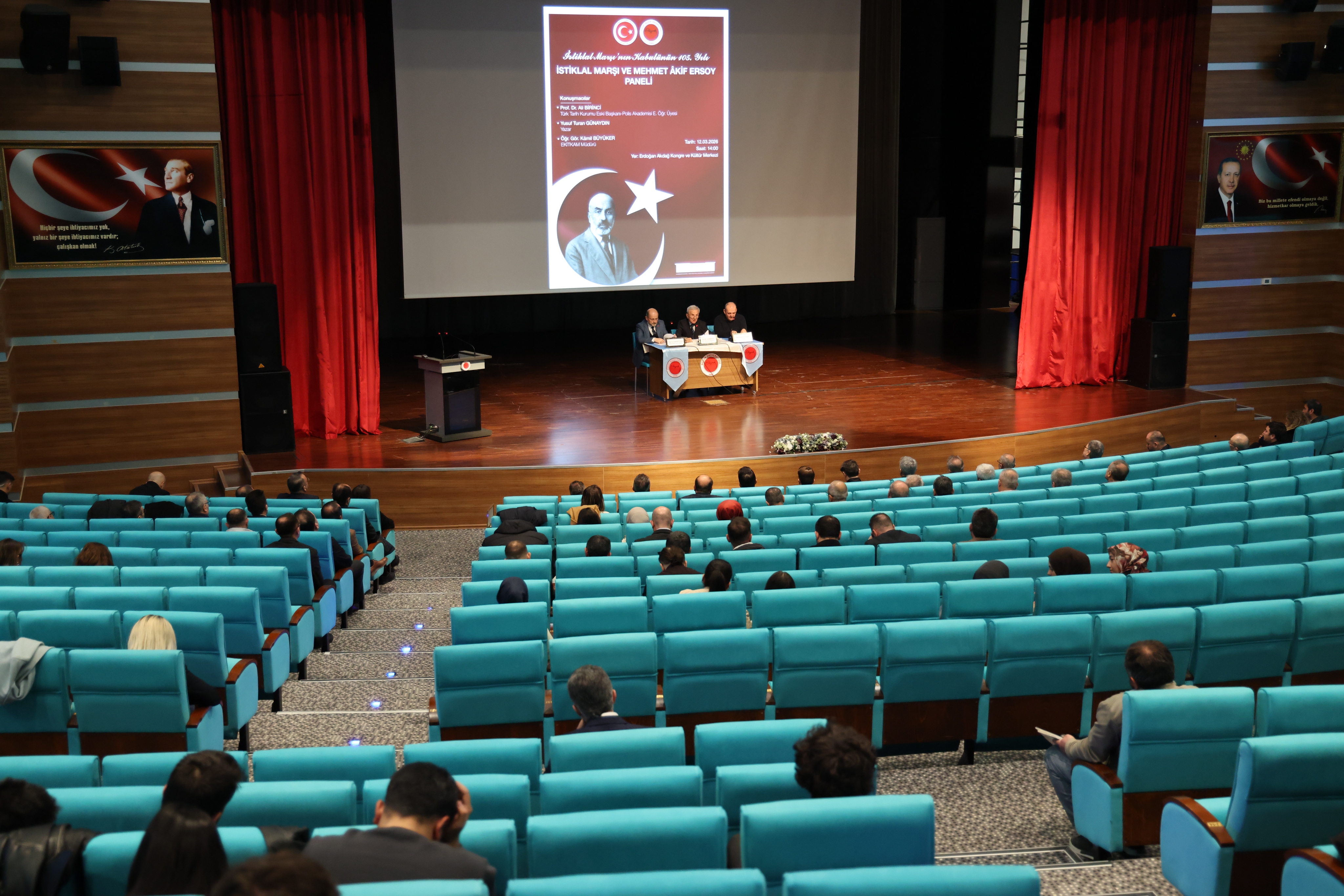 YOBÜ’DE AKİF’İN ANISINA ‘İSTİKLAL MARŞI VE M.AKİF ERSOY’ PANELİ