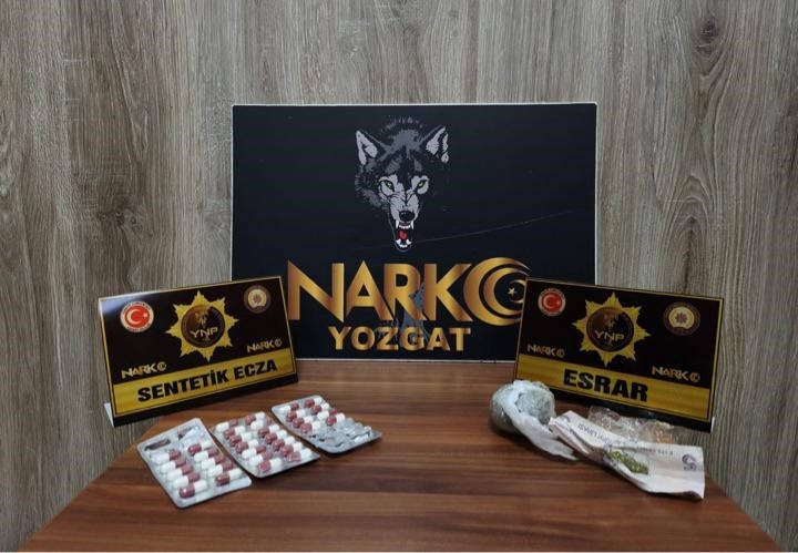 YOZGAT’TA UYUŞTURUCU MADDE YAKALANDI