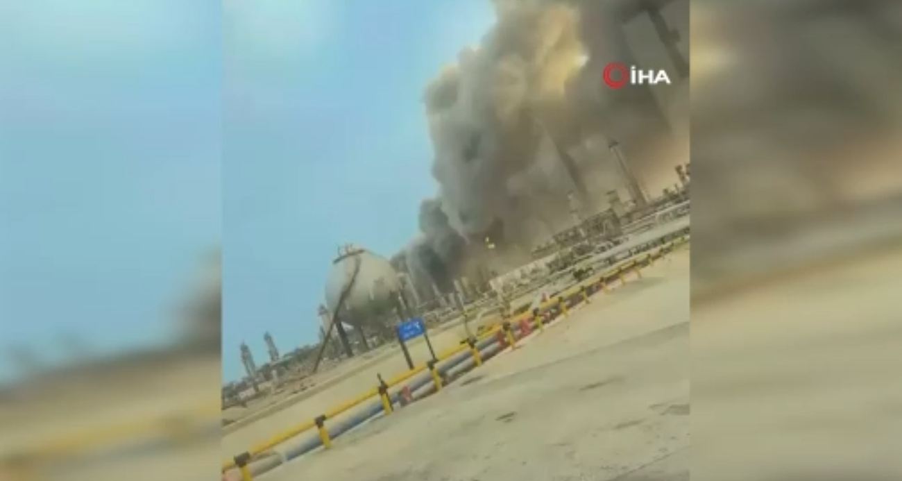 SUUDİ ARAMCO RAFİNERİSİNE İHA'LI SALDIRI