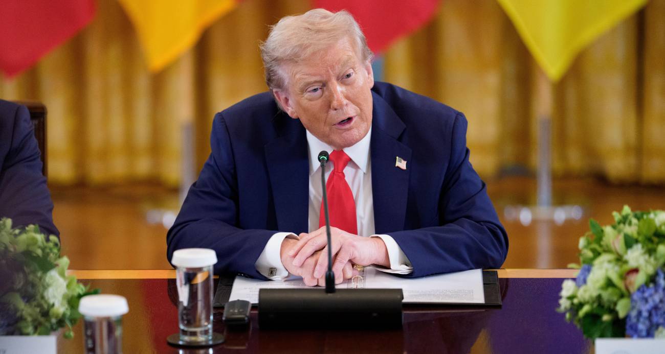 TRUMP, SİLAH ŞİRKETLERİNİN YÖNETİCİLERİ İLE BİR ARAYA GELDİ 