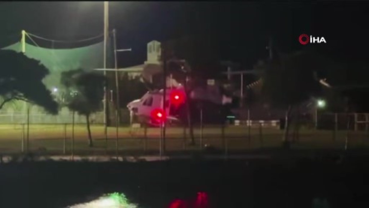 ABD’YE AİT ASKERİ HELİKOPTER JAPONYA’DA BEYZBOL SAHASINA ACİL İNİŞ YAPTI 