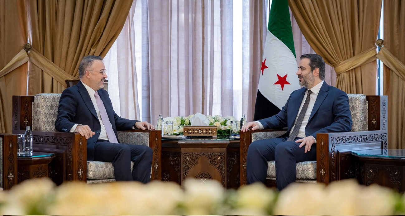 BÜYÜKELÇİ YILMAZ, SURİYE DIŞİŞLERİ BAKANI ŞEYBANİ İLE BİR ARAYA GELDİ 