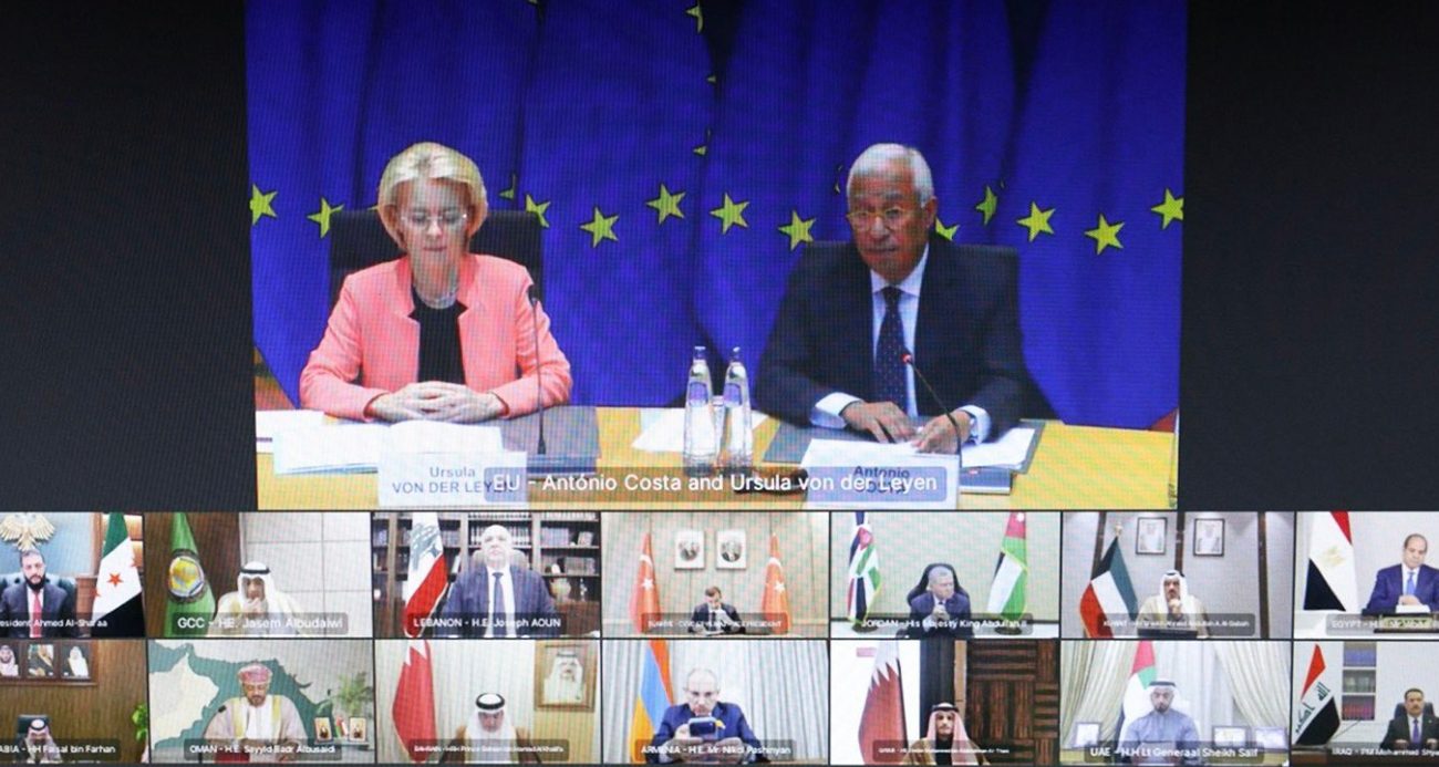 AB BAŞKANLARI BÖLGE LİDERLERİYLE İRAN'I GÖRÜŞTÜ 