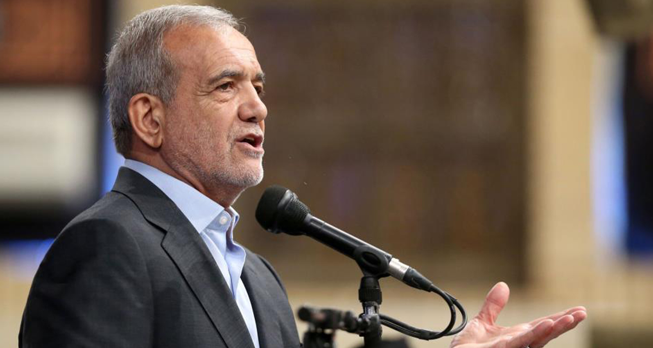 İRAN CUMHURBAŞKANI PEZEŞKİYAN: &QUOT;İRAN'I YOK ETME HAYALİNE KAPILANLAR, TARİHTEN HİÇ DERS ÇIKARMAMIŞLAR 