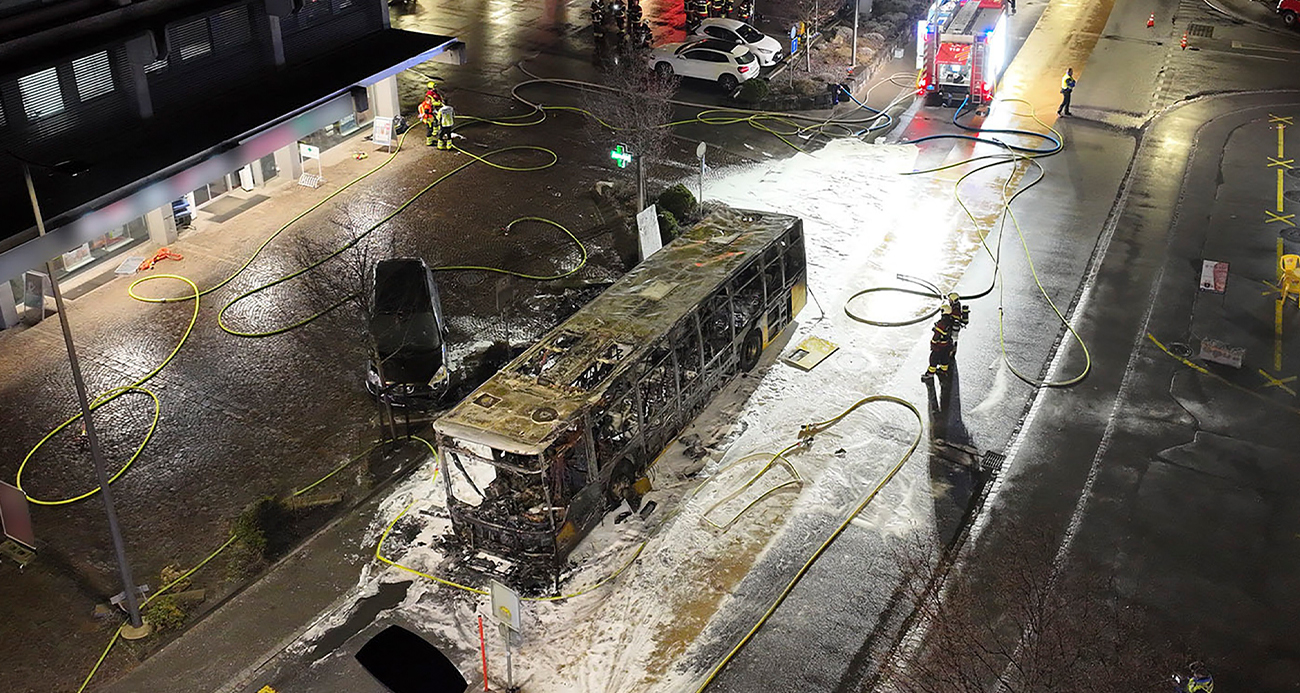 İSVİÇRE'DEKİ OTOBÜS YANGINI FAİLİNİN İSVİÇRE VATANDAŞI OLDUĞU AÇIKLANDI 