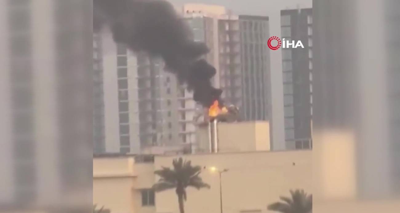 IRAK’TAKİ ABD BAĞDAT BÜYÜKELÇİLİĞİ'NE FÜZE İSABET ETTİ