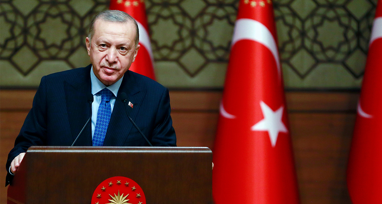 CUMHURBAŞKANI ERDOĞAN: "BARIŞ İKLİMİNİ MÜSLÜMANLAR OLARAK HEP BİRLİKTE İNŞA EDECEĞİZ"