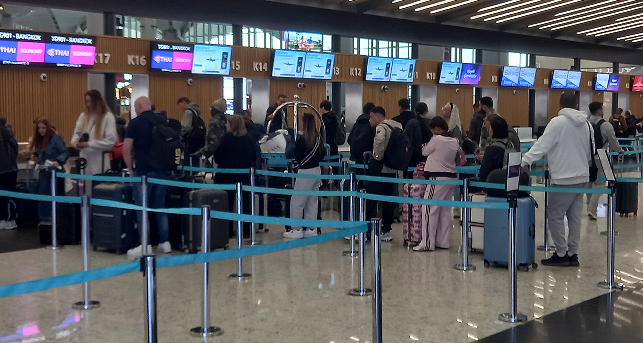 İSTANBUL HAVALİMANI’NDA RAMAZAN BAYRAMI YOĞUNLUĞU 