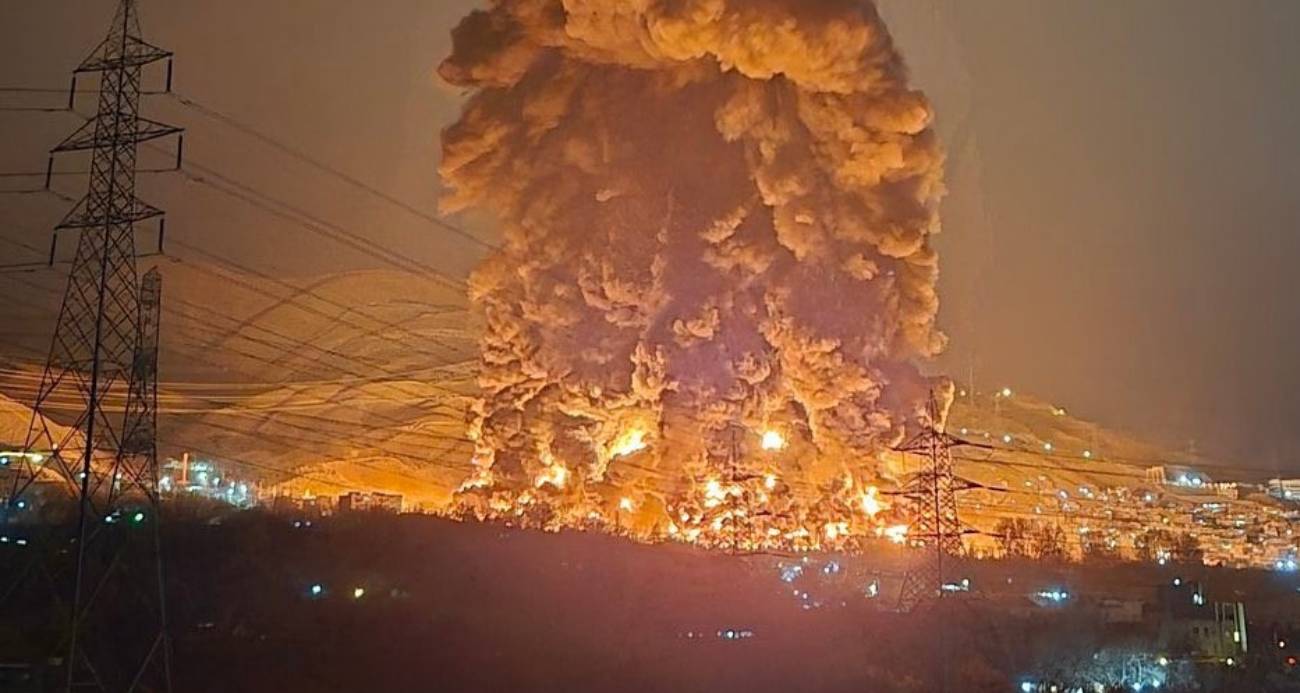 İSRAİL’DEN İRAN’IN BAŞKENTİ TAHRAN’A YENİ SALDIRI DALGASI