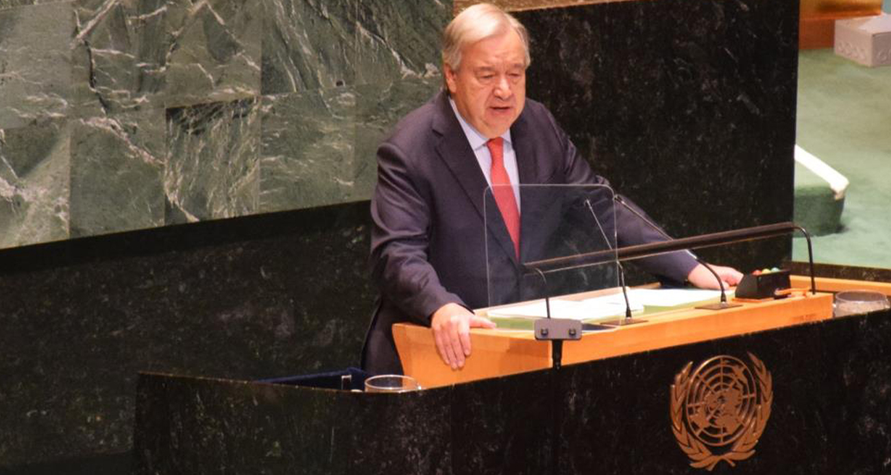 GUTERRES: "ABD VE İSRAİL’İN İRAN’A KARŞI YÜRÜTTÜĞÜ SAVAŞI SONA ERDİRMESİNİN ZAMANI GELDİ"