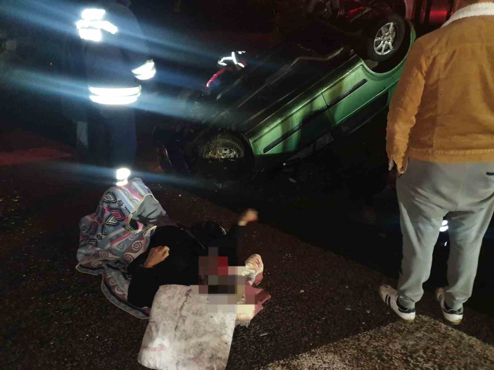 YOZGAT’TA MEYDANA GELEN KAZADA 2 KİŞİ YARALANDI 