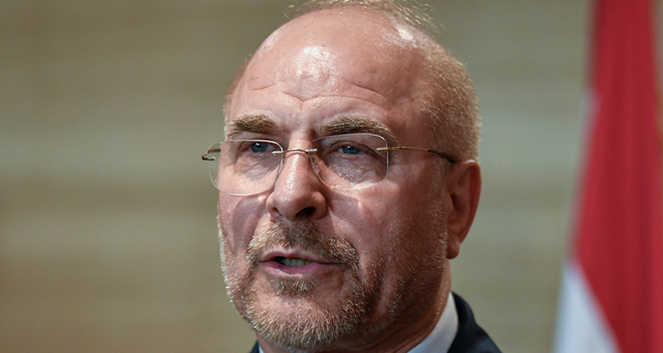 İRAN MECLİS BAŞKANI GALİBAF'TAN ABD'DEKİ "KRALLARA HAYIR" PROTESTOLARINA DESTEK