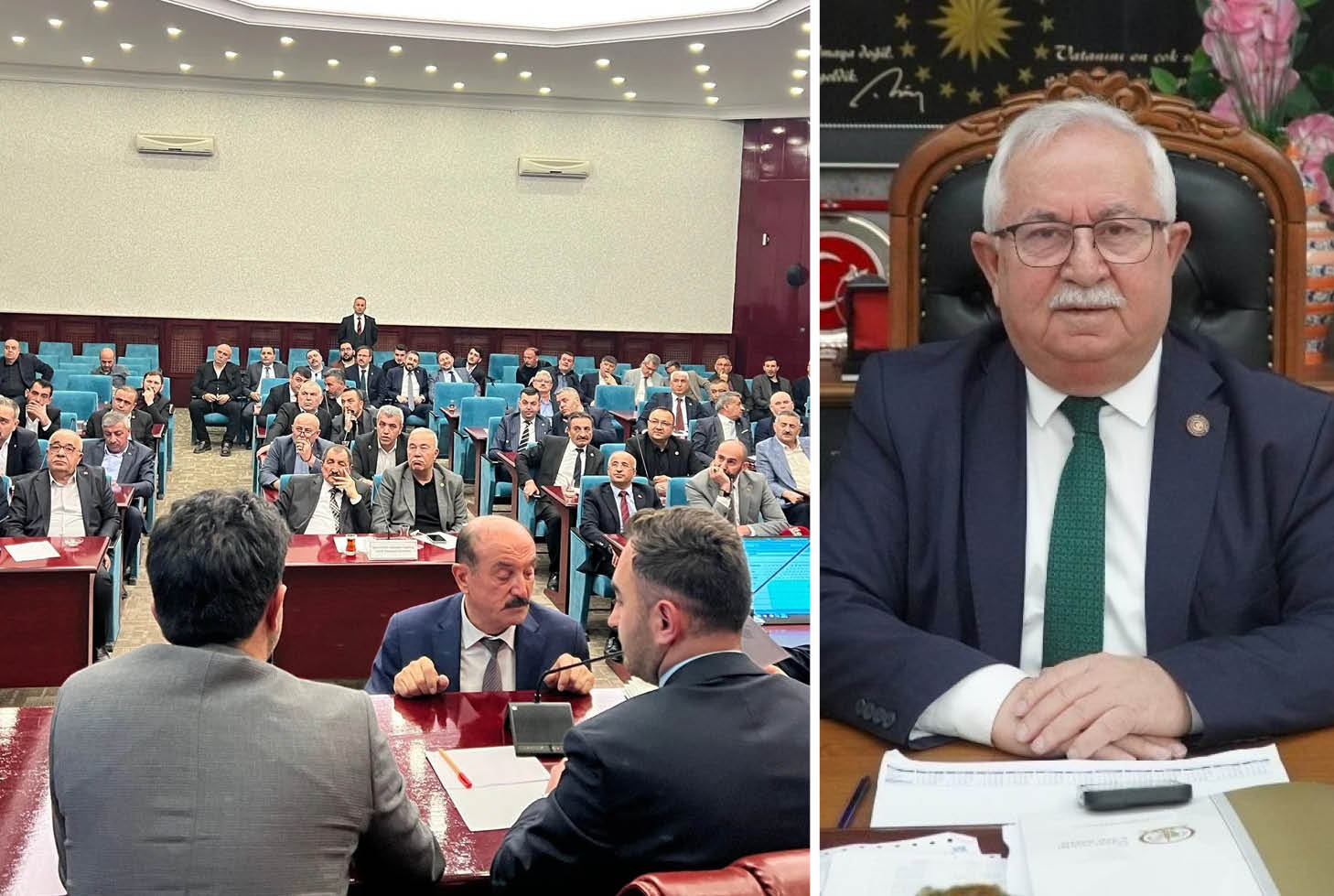 YENİDEN İL MECLİS BAŞKANLIĞINA SEÇİLEN ÜNAL’DAN TEŞEKKÜR MESAJI