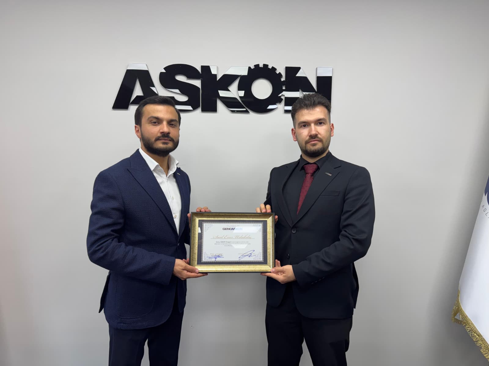 GENÇ ASKON’UN YENİ BAŞKANI AÇIKLANDI : USLUKILIÇ GÖREVE BAŞLADI