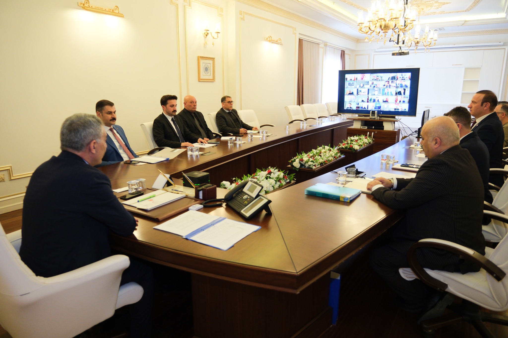 İL KOORDİNASYON KURULU TOPLANTISINDA VİDEO KONFERANS UYGULAMASI