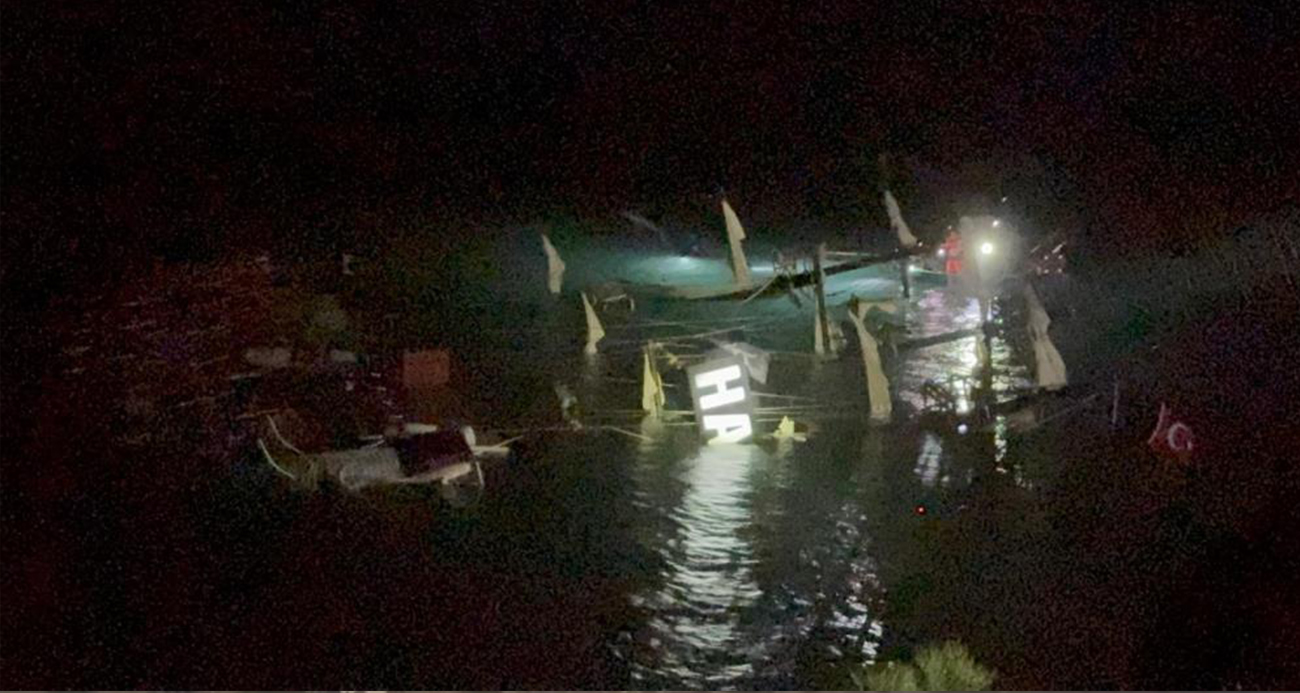 FETHİYE’DE KAYALIKLARA ÇARPARAK BATAN TEKNEDEKİ 6 KİŞİ KURTARILDI, 1 KİŞİ KAYIP